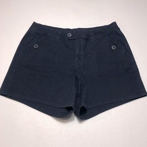 VENEZIA - Dark Blue High Waist Stretch Chinos - 16